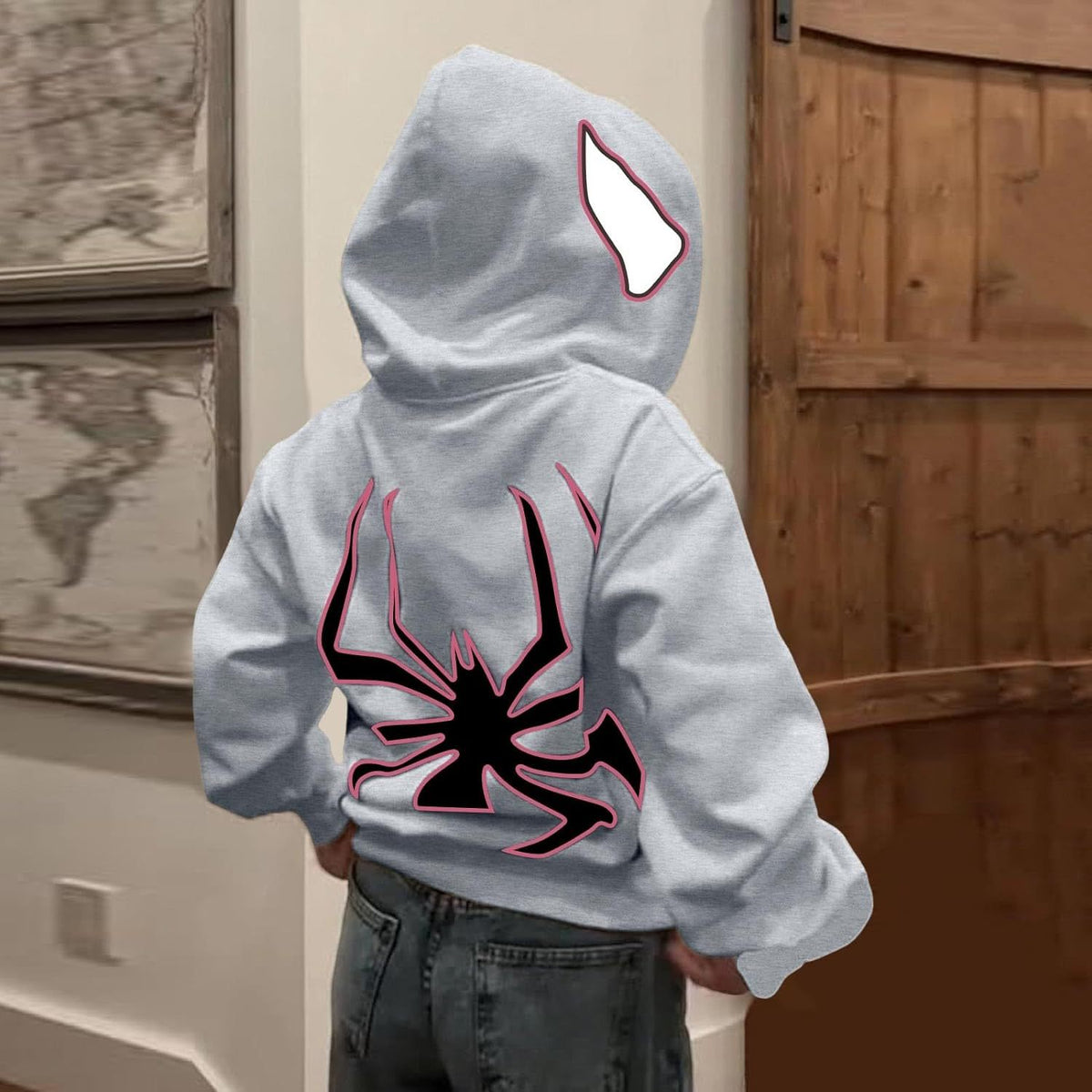 Web Print Hoodie
